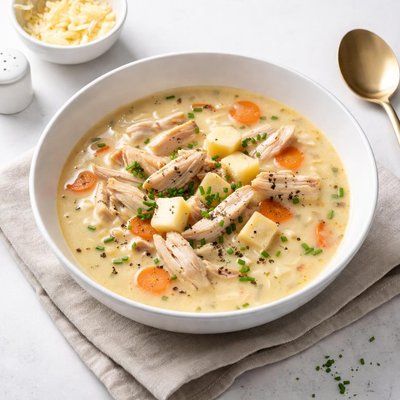 Image of Chicken Soup with Gouda