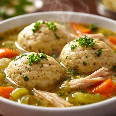 Image of Chicken Soup with Matzo Balls