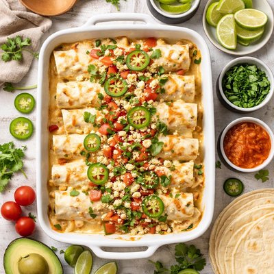 Image of Chicken Sour Cream Enchiladas