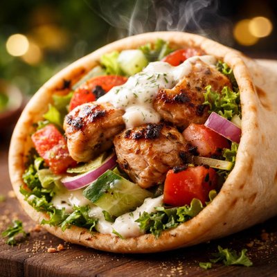 Image of Chicken Souvlaki Wrap