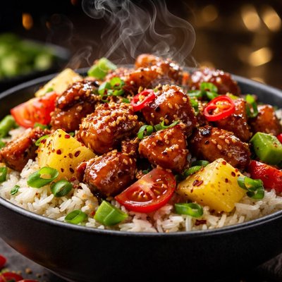 Image of Chicken Spicy Hawaiian Teriyaki Rice Bowl