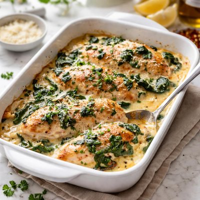 Image of Chicken Spinach Bake