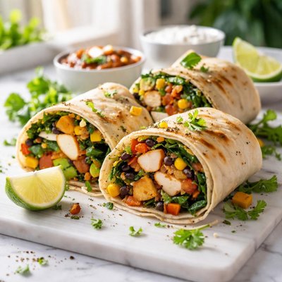Image of Chicken Spinach Mexiwraps