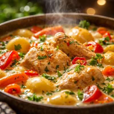 Image of Chicken Stew with Coconut Milk
