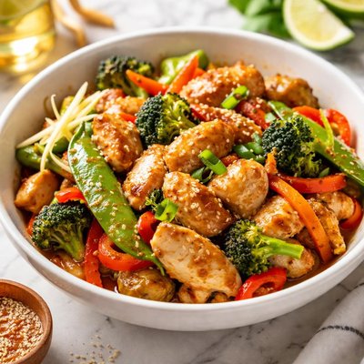 Image of Chicken Stir Fry for Ginger Lovers