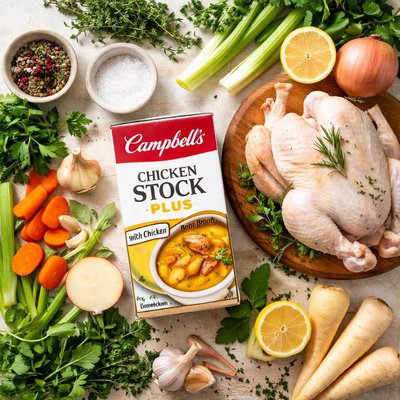 Image of Chicken Stock Plus a Stock of Chicken