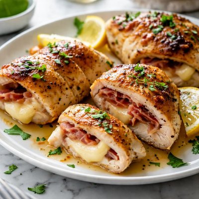 Image of Chicken Stuffed with Prosciutto and Fontina