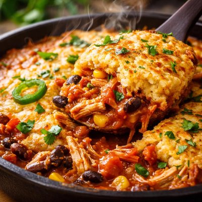 Image of Chicken Tamale Pie for 2 Ww Core