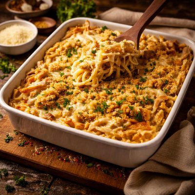 Image of Chicken Tetrazzini Freezer Friendly