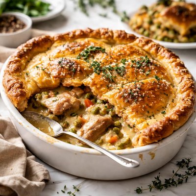 Image of Chicken Thigh Pie