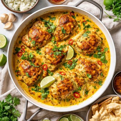 Image of Chicken Thigh with Curry Sauce