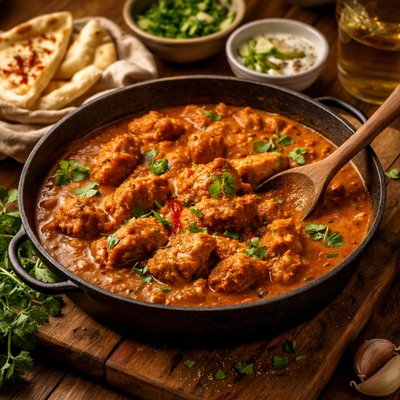 Image of Curry de Pollo Tikka Saludable para el Corazón