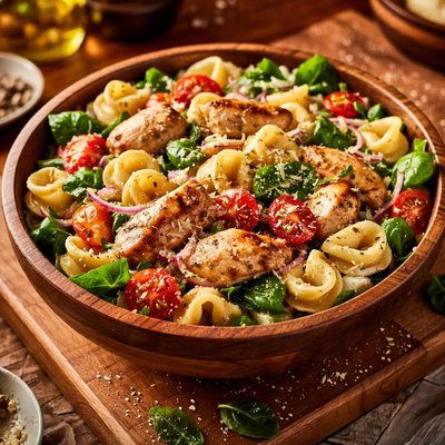 Image of Chicken Tortellini Salad
