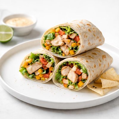 Image of Chicken Tortilla Wrap Sandwich