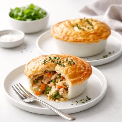 Image of Chicken Vegetable Pot Pie Pies