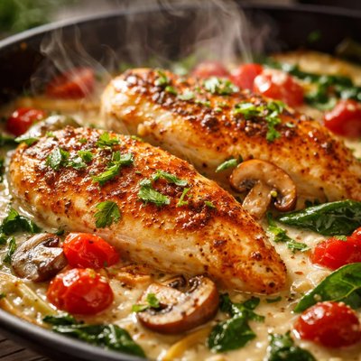 Image of Chicken Vino Bianco
