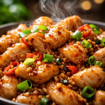 Image of Chicken W Garlic Sauce