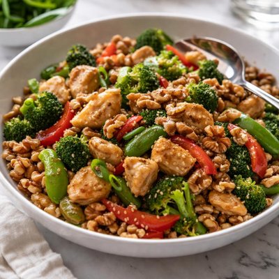 Image of Chicken Walnut Stir Fry