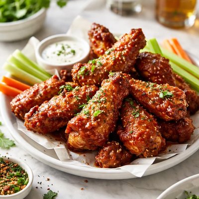 Image of Chicken Wings Hot Cafe Style