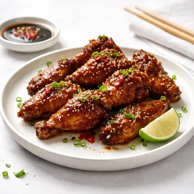 Image of Chicken Wings with an Asian Flair