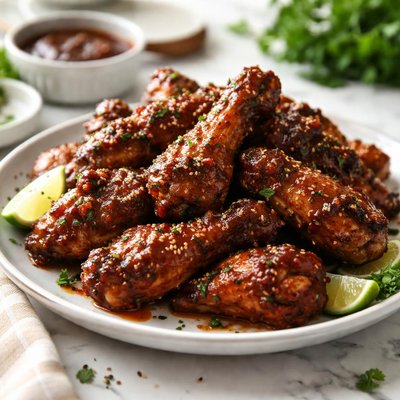 Image of Chicken Wings with Bbq Sauce for the Crock Pot