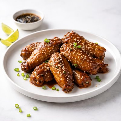 Image of Chicken Wings with Honey Soy Glaze