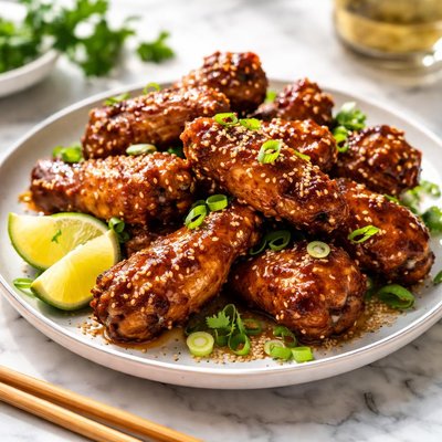Image of Chicken Wings with Sticky Sauce