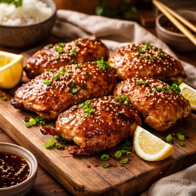 Image of Chicken with an Asian Flair
