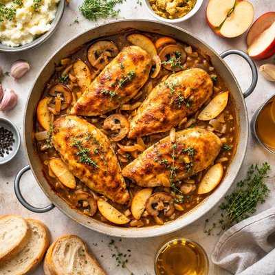 Image of Chicken with Apple Brandy Ww