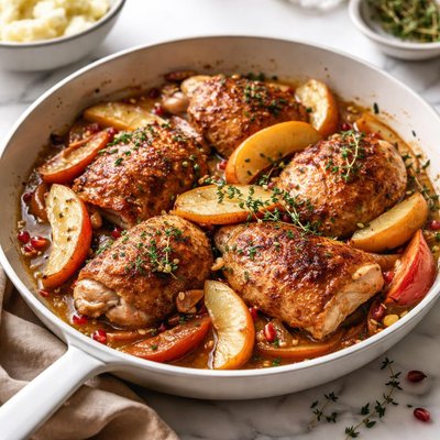 Image of Chicken with Apples