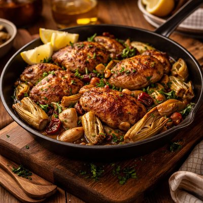 Image of Chicken with Artichokes