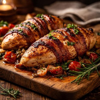 Image of Chicken with Bacon