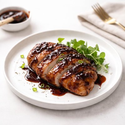 Image of Chicken with Balsamic Bbq Sauce