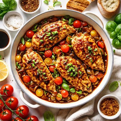 Image of Chicken with Balsamic Vinegar