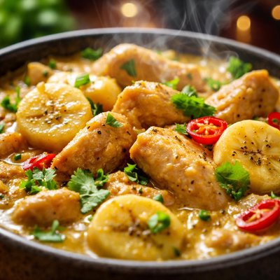 Image of Chicken with Banana Curry