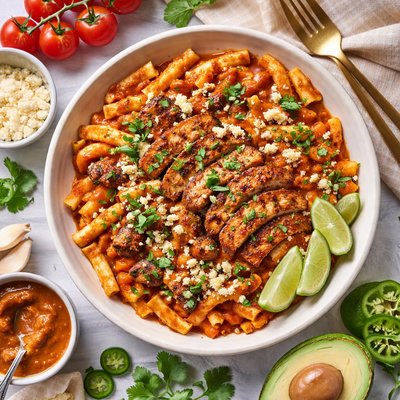Image of Chicken with Chipotle Tomato Sauce and Ziti
