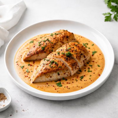 Image of Chicken with Creamy Paprika Sauce