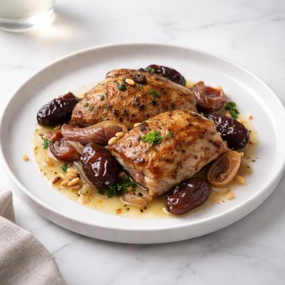 Image of Chicken with Dates and Wine