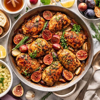 Image of Chicken with Figs Pollo Con Higos