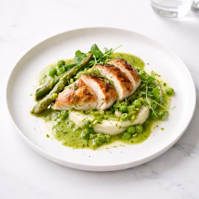 Image of Chicken with Garden Gravy