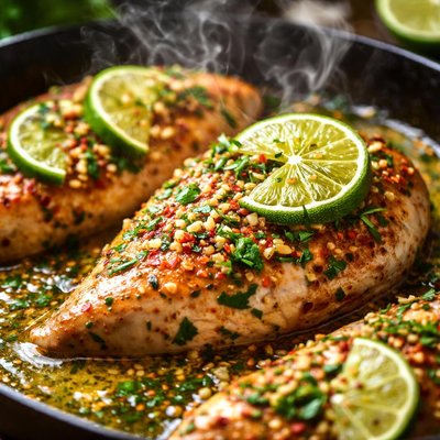 Image of Chicken with Garlic and Lime