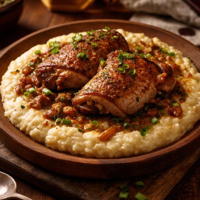 Image of Chicken with Grits