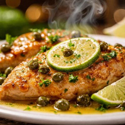 Image of Chicken with Lime and Capers