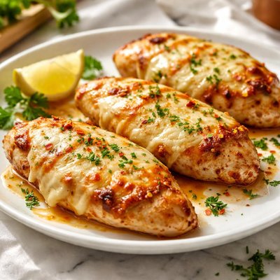 Image of Chicken with Muenster Cheese
