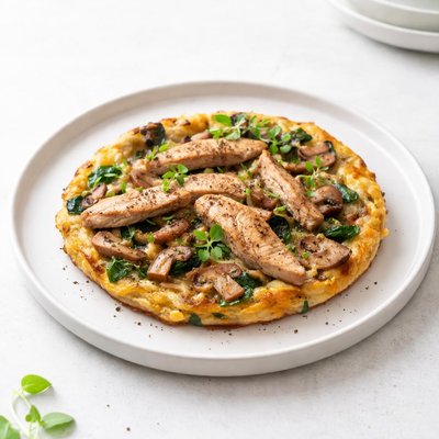 Image of Chicken with Mushroom Frittata