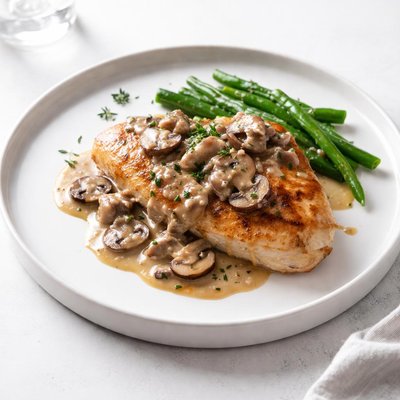 Image of Chicken with Mushroom Gravy