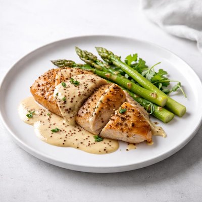 Image of Chicken with Mustard Cream
