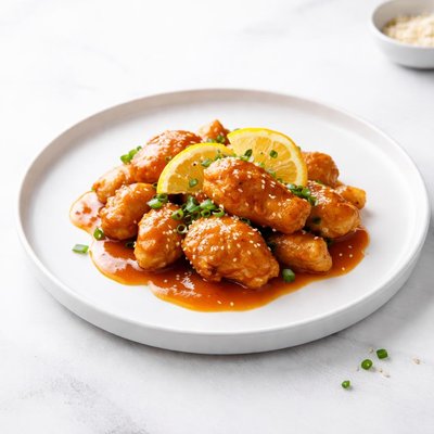 Image of Chicken with Orange Sweet and Sour Sauce