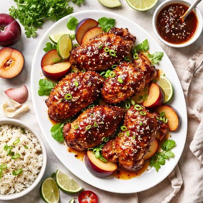 Image of Chicken with Plum Sauce