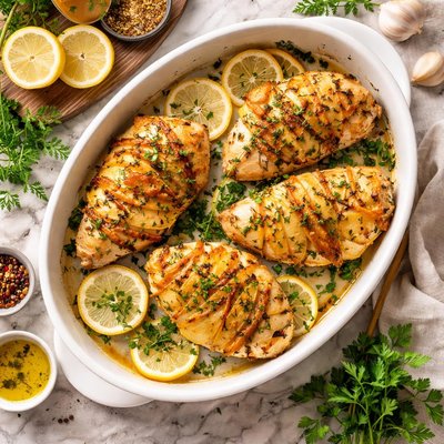 Image of Chicken with Potato Crust